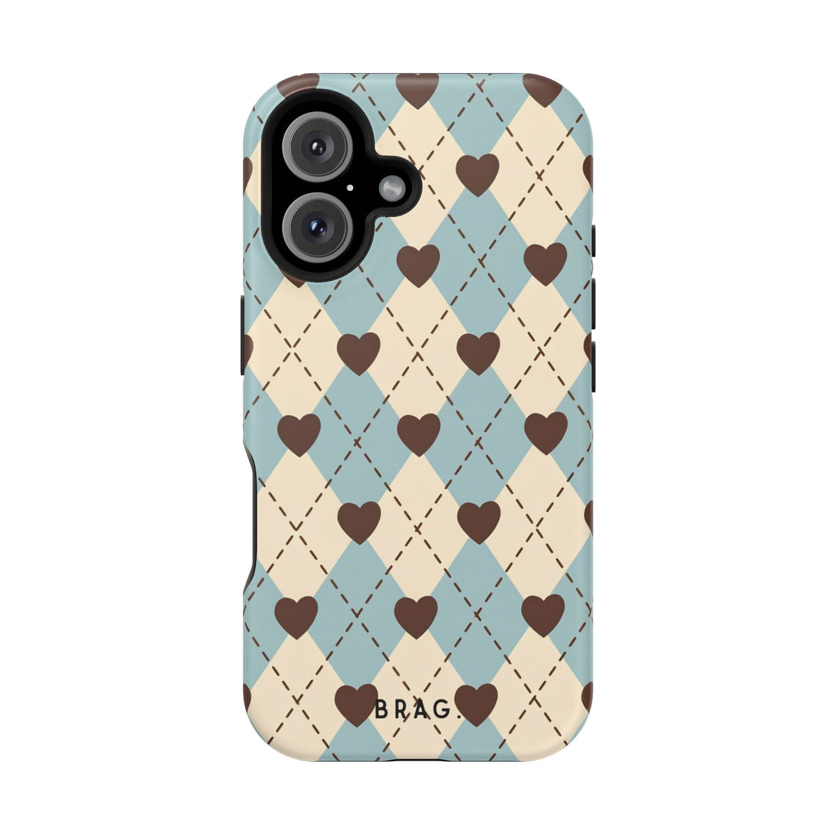 Sweetheart Plaid Magnetic Impact-Resistant Phone Case