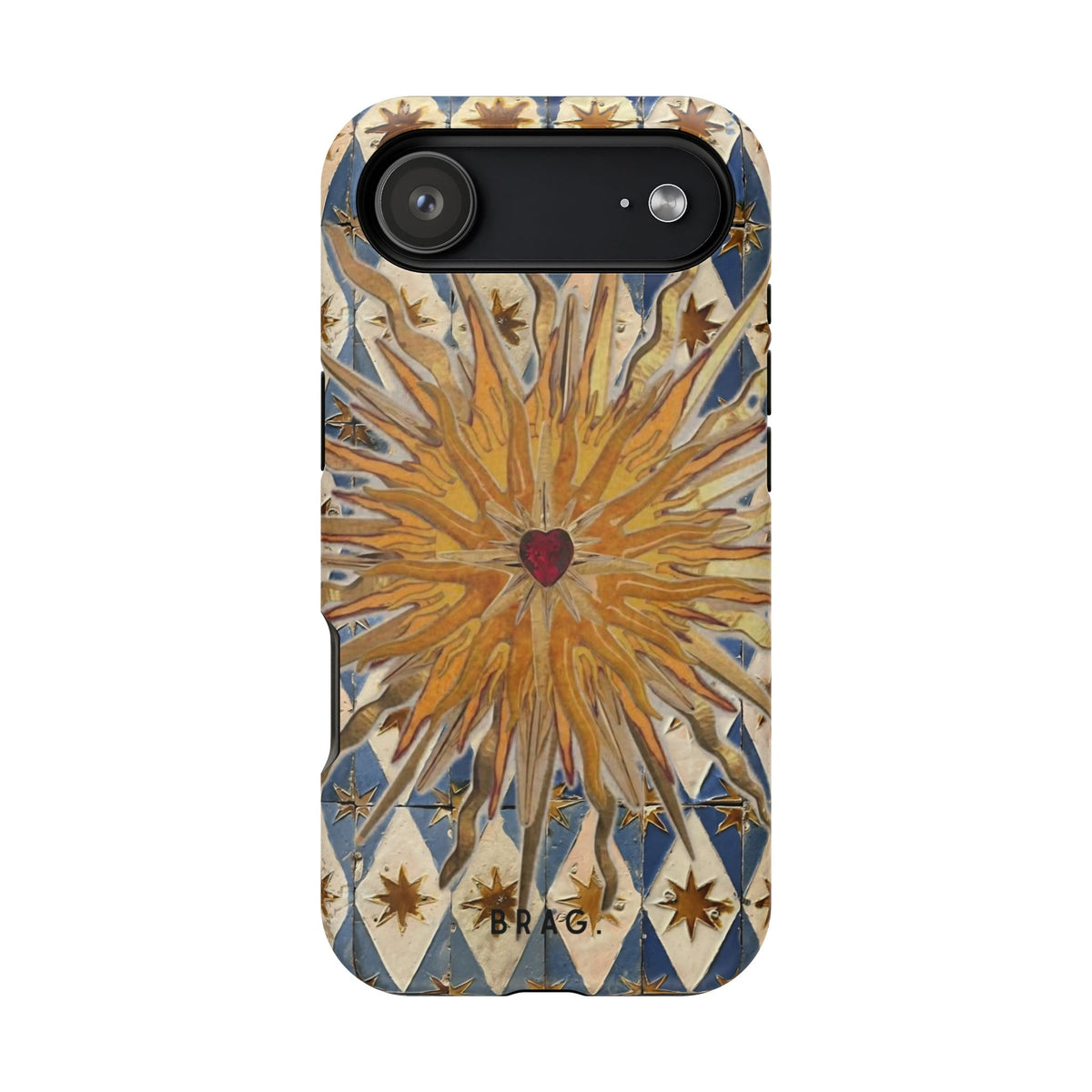 Fortune Heart Magnetic Impact-Resistant Phone Case