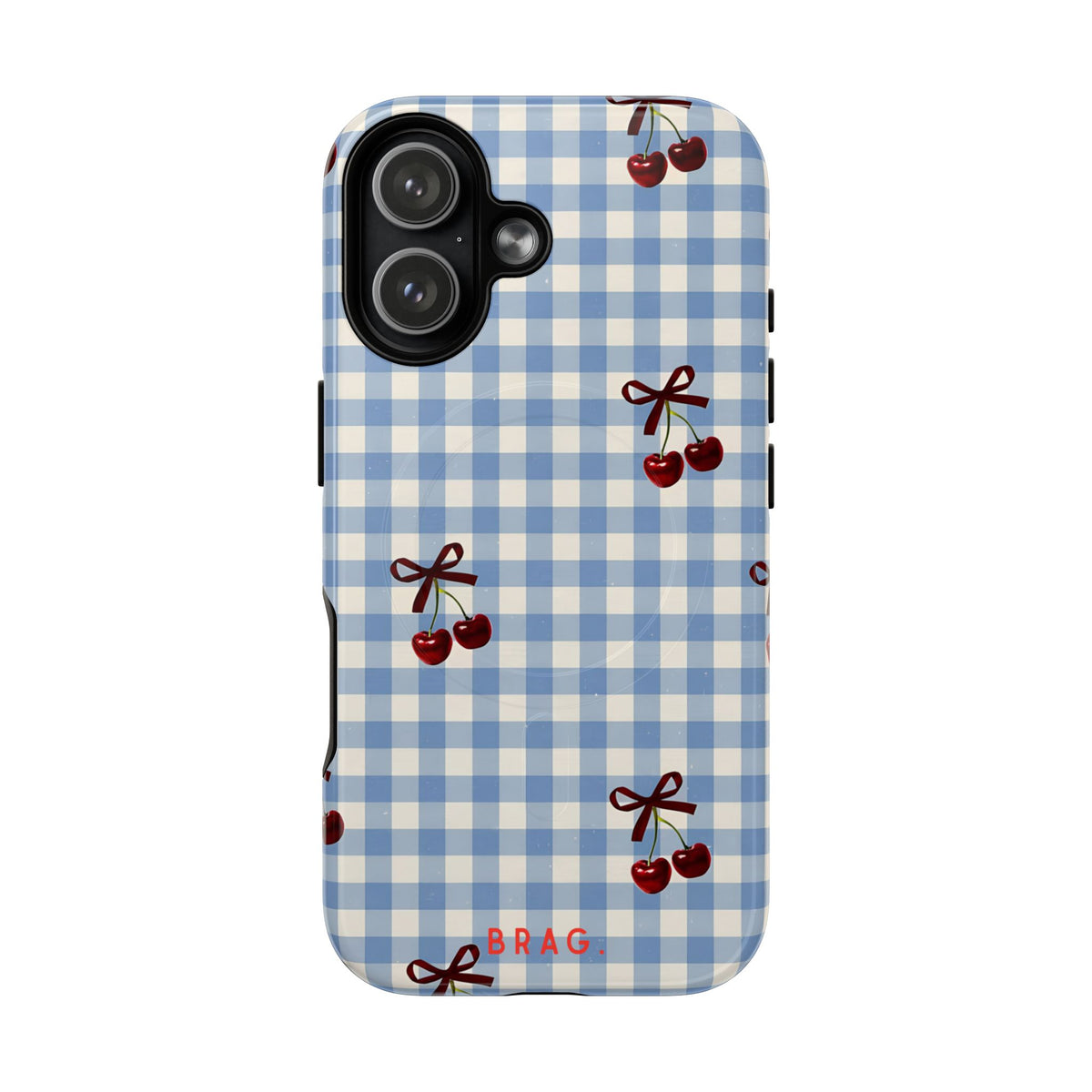 Cherry Picnic MagSafe Tough Phone Case — Magnetic Protective Cover