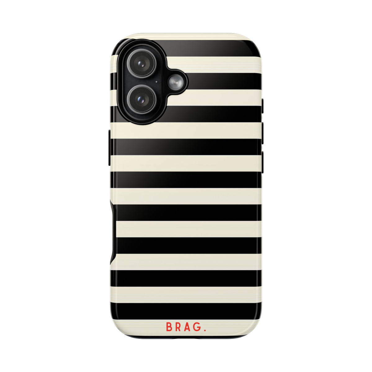 High Black Tough Phone Case – Shockproof Protective iPhone Cover