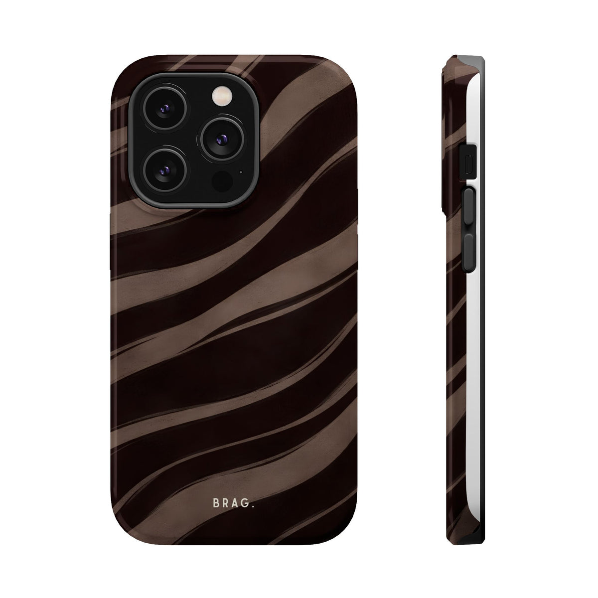 Zebra Wave Magnetic Impact-Resistant Phone Case