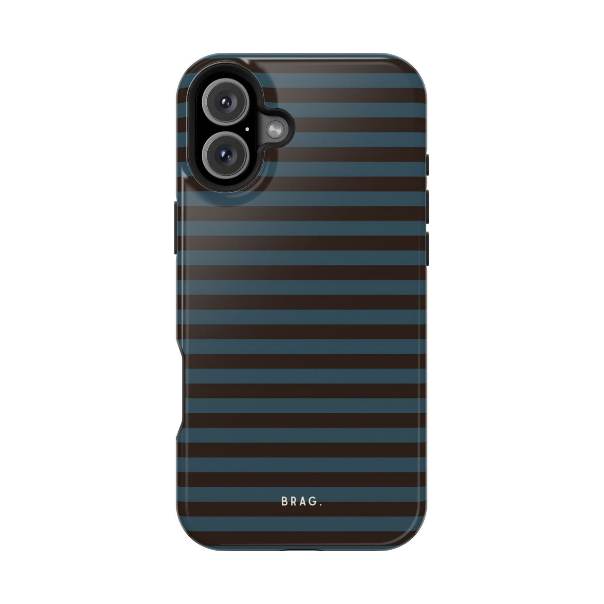 Seaside Stripe Magnetic Impact-Resistant Phone Case