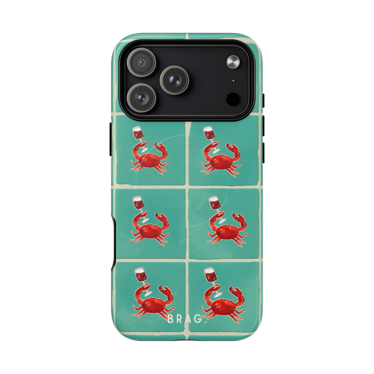 Crab Club MagSafe Tough Phone Case — Magnetic Protective Cover