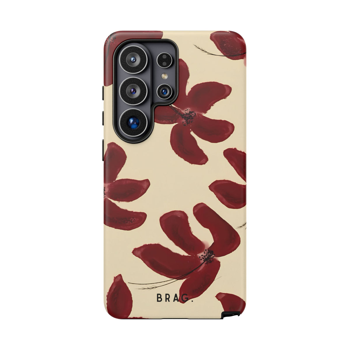 Cherry Bloom Tough Phone Case – Shockproof Protective iPhone Cover