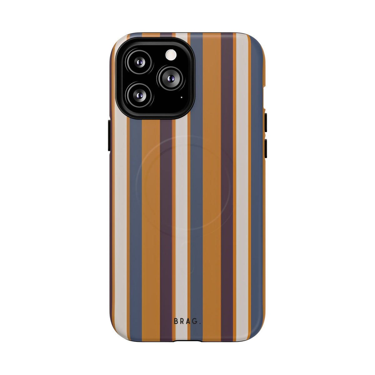 Sunset Stripe MagSafe Tough Phone Case — Magnetic Protective Cover
