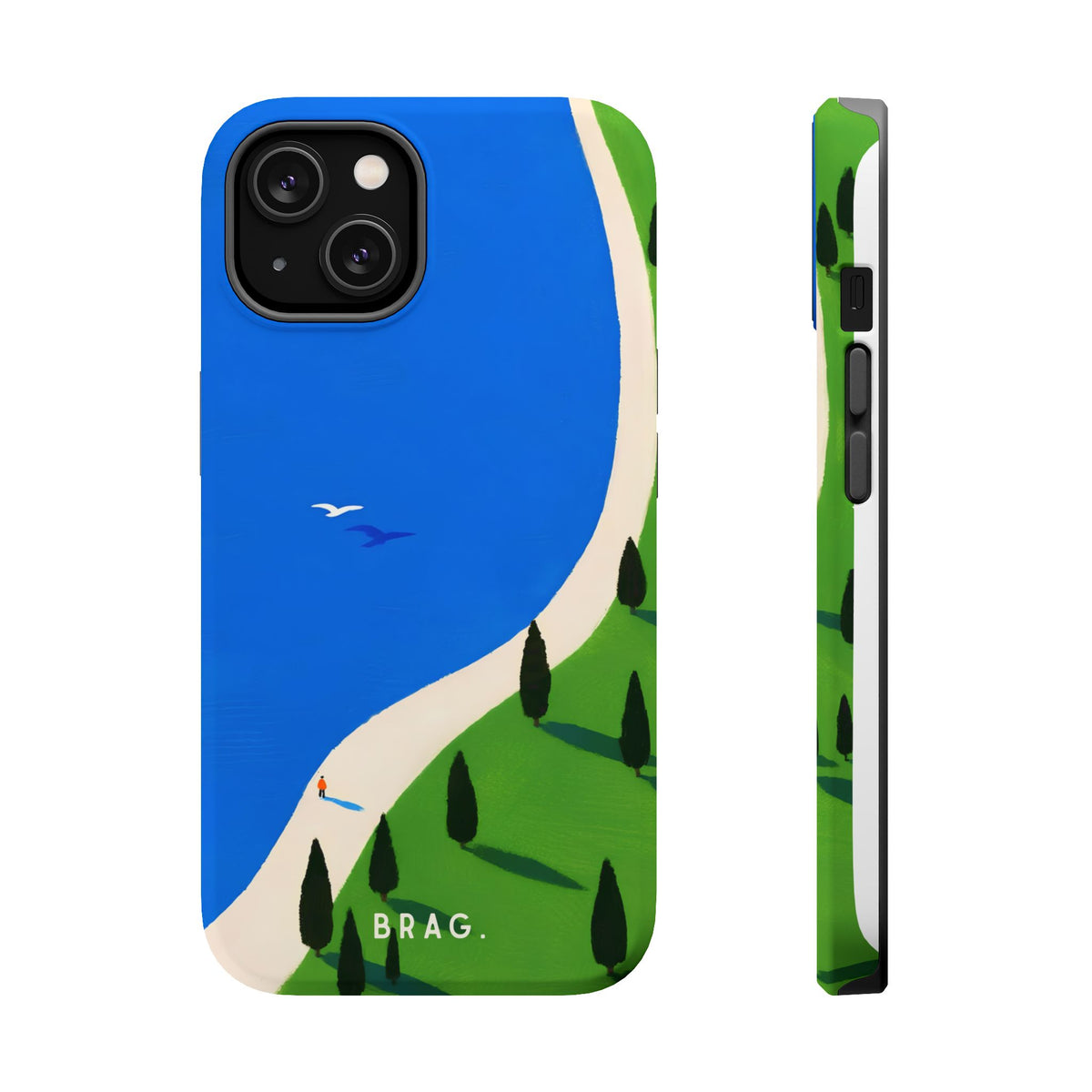 Blue Escape Magnetic Impact-Resistant Phone Case