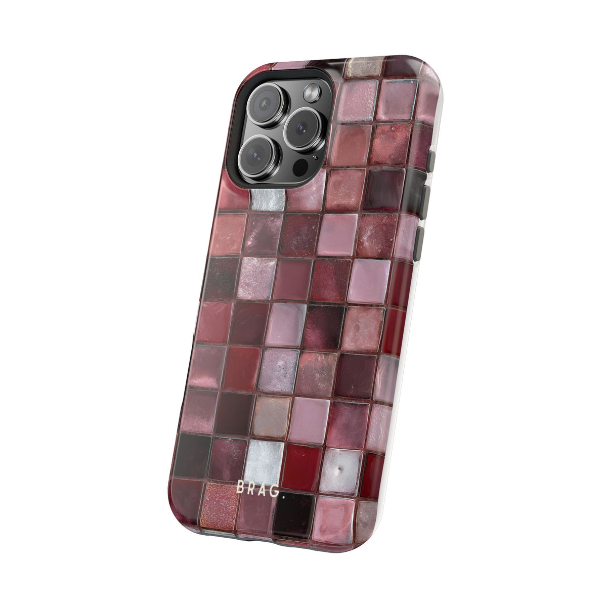 Cherry Tile Magnetic Impact-Resistant Phone Case