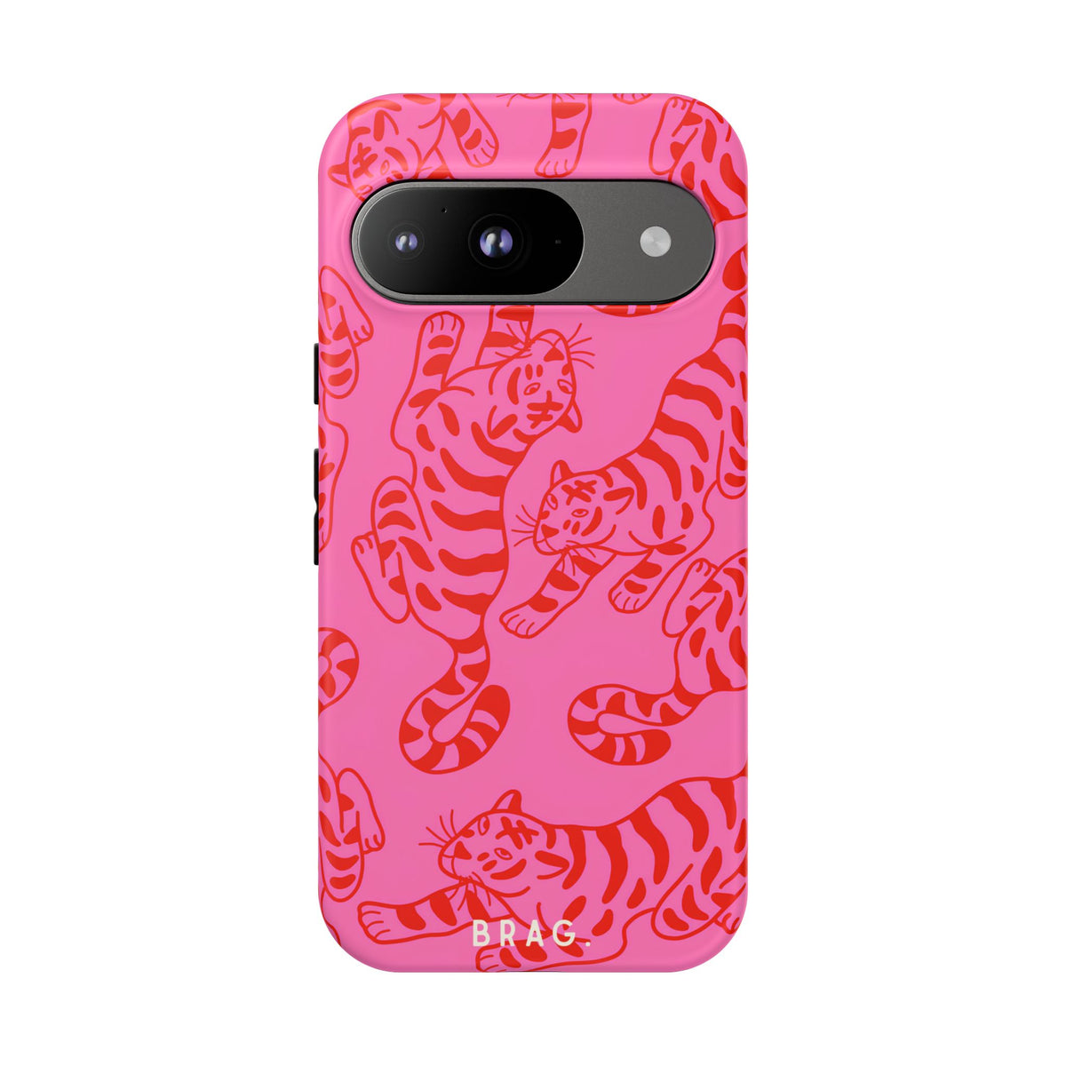Tiger Lily Tough Phone Case – Shockproof Protective iPhone Cover