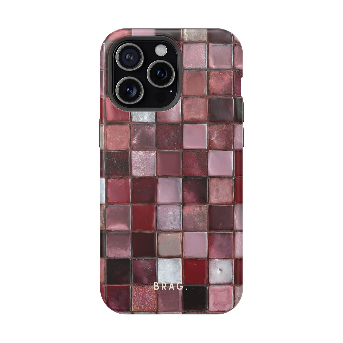 Cherry Tile Magnetic Impact-Resistant Phone Case