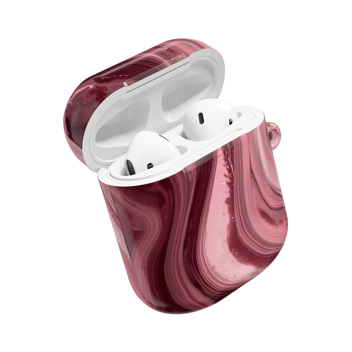 Cherry Smoke AirPod Case – Slim Protective Charging Case