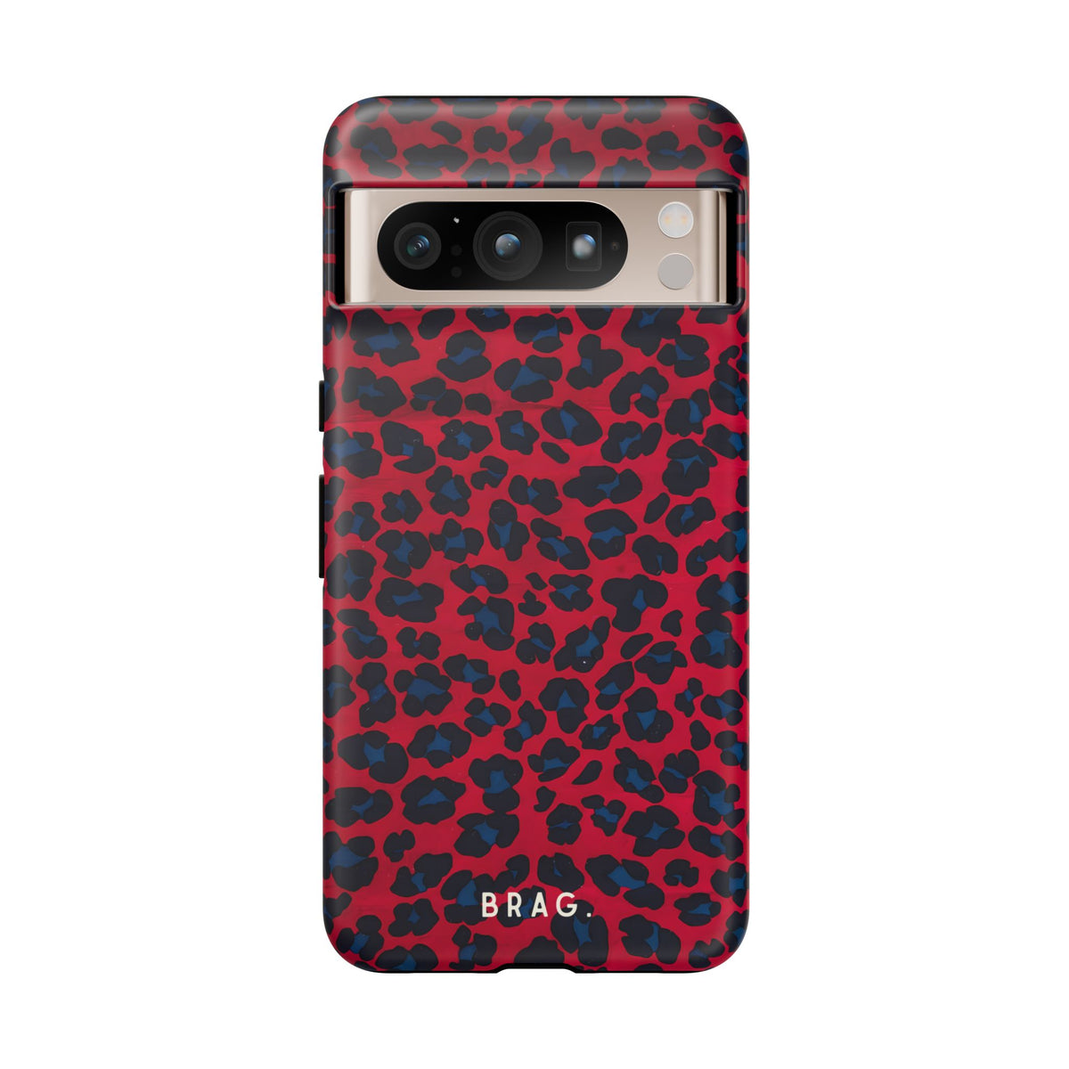 Red Flag Tough Phone Case – Shockproof Protective iPhone Cover