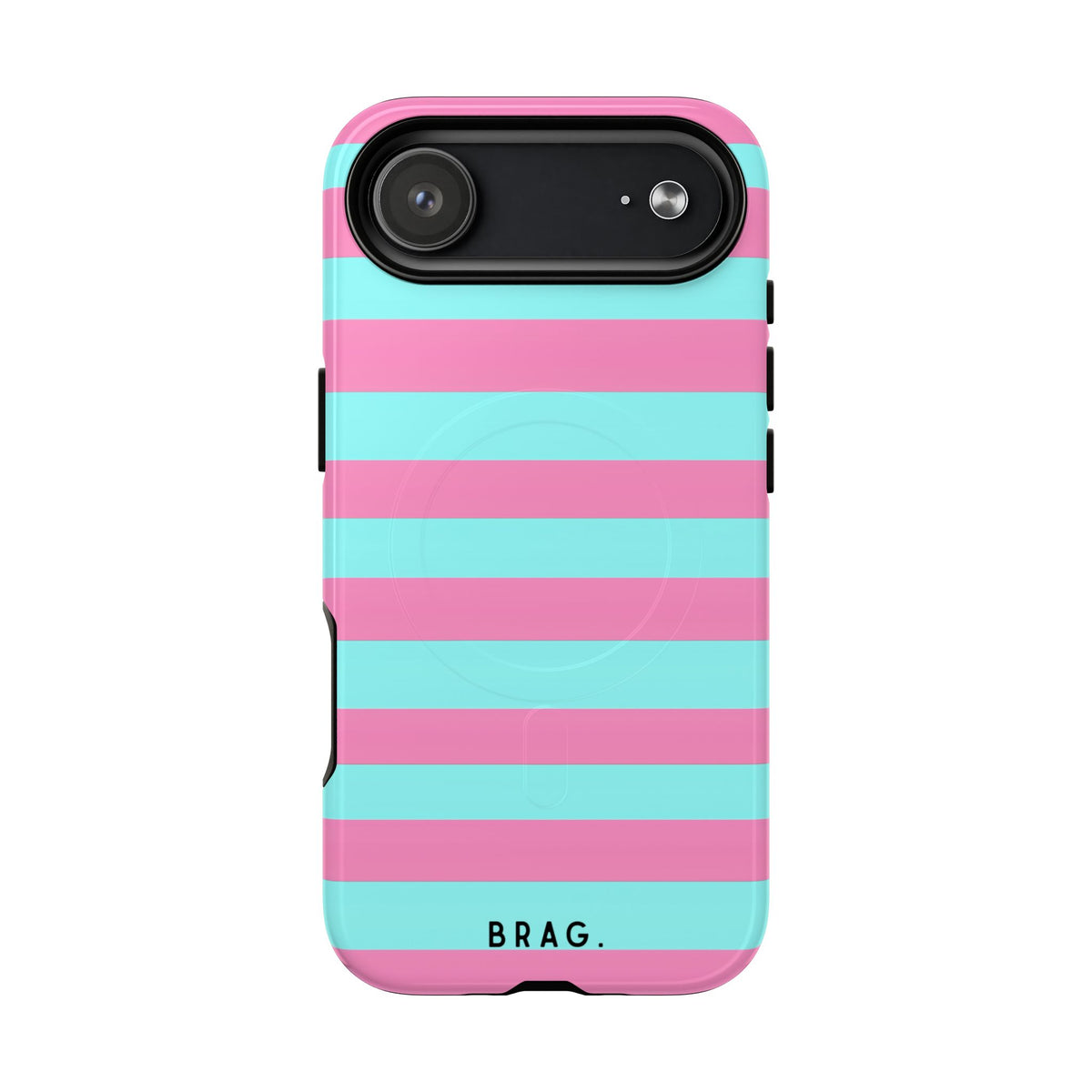 Taffy Stripe MagSafe Tough Phone Case — Magnetic Protective Cover