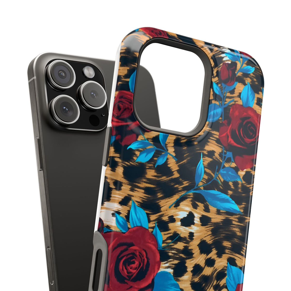 Wild Rose Magnetic Impact-Resistant Phone Case