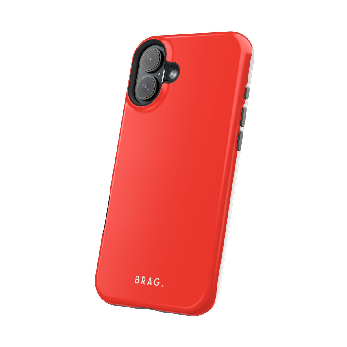 Brag Red Magnetic Impact-Resistant Phone Case