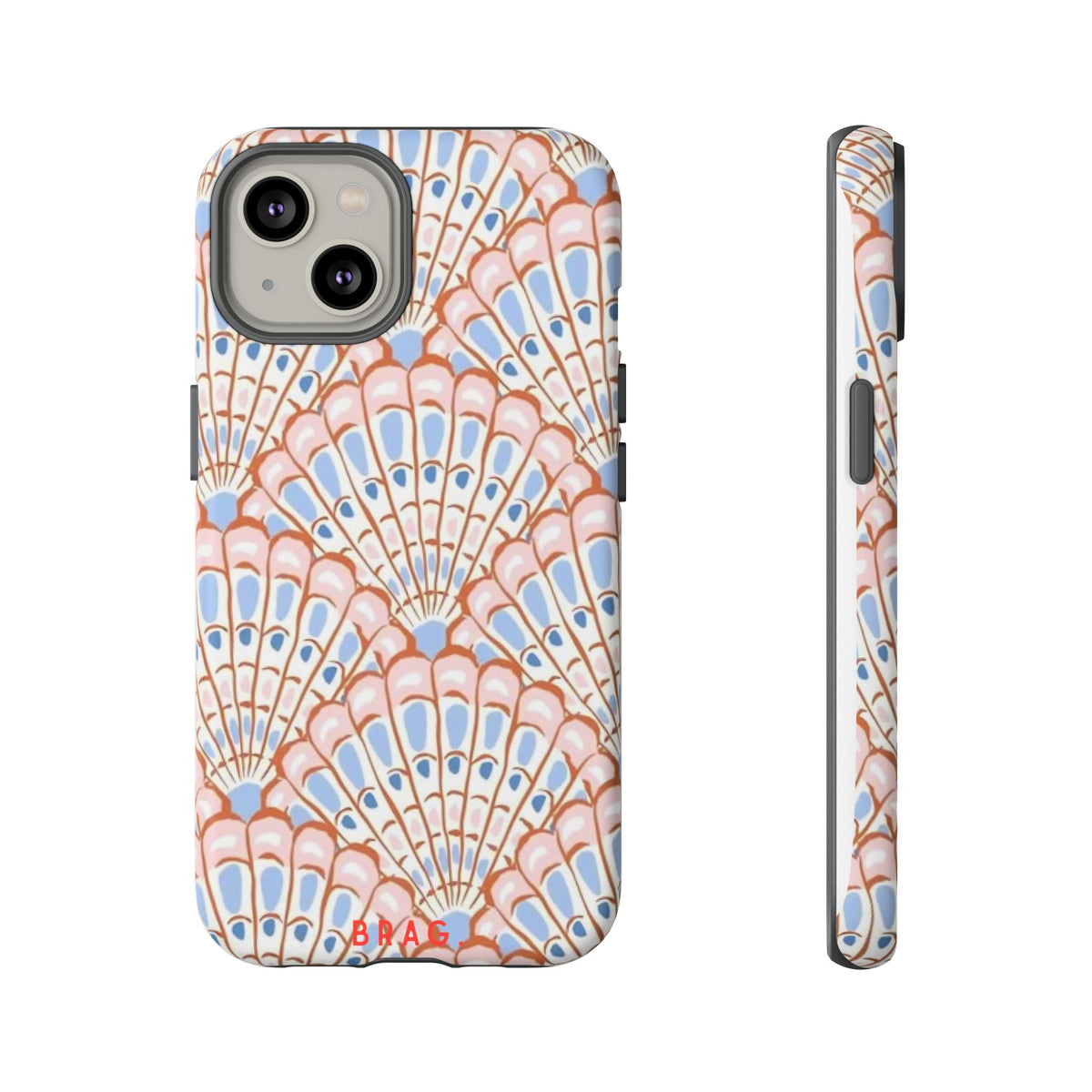 Seashell Soiree Tough Phone Case – Shockproof Protective iPhone Cover