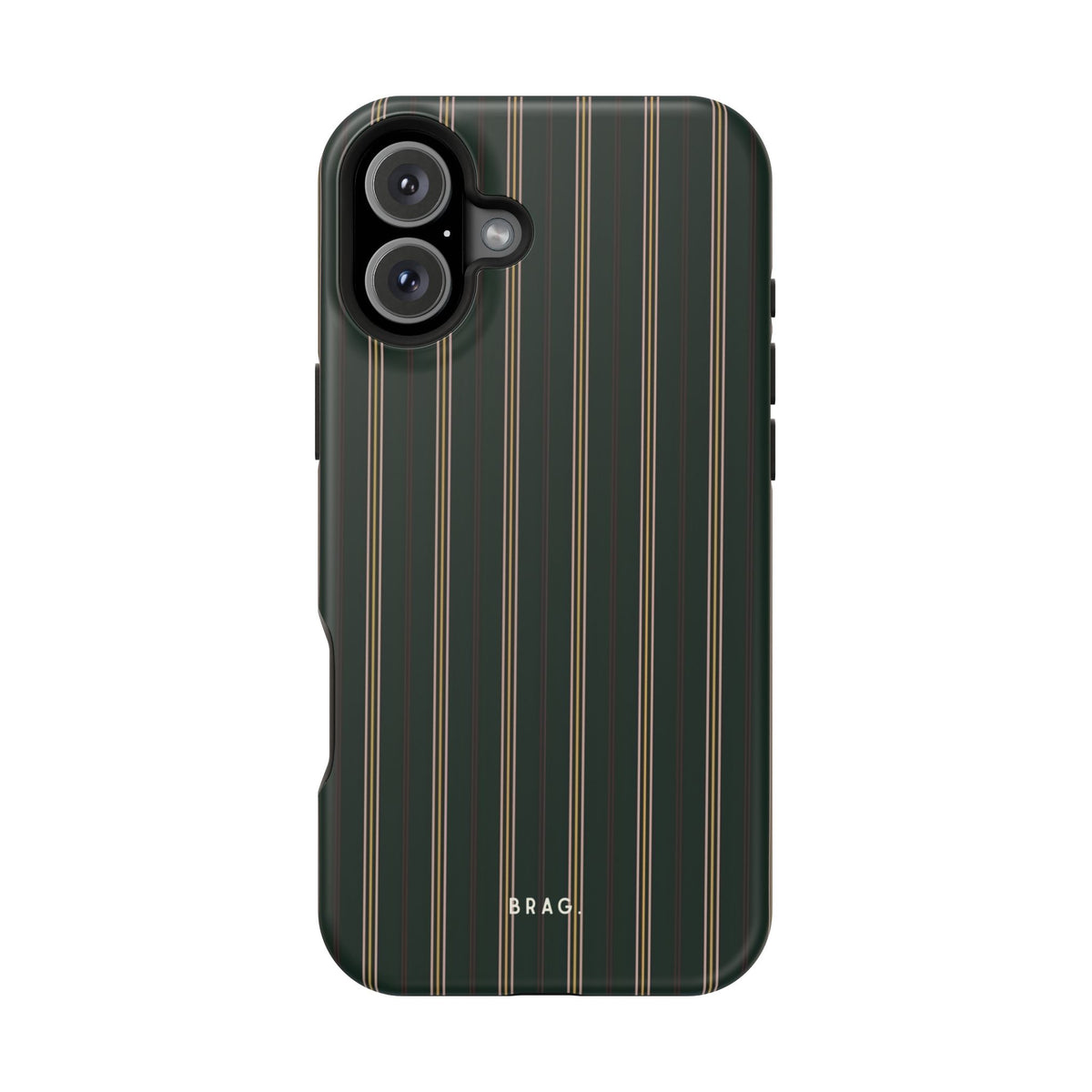 Vintage Pinstripe Magnetic Impact-Resistant Phone Case