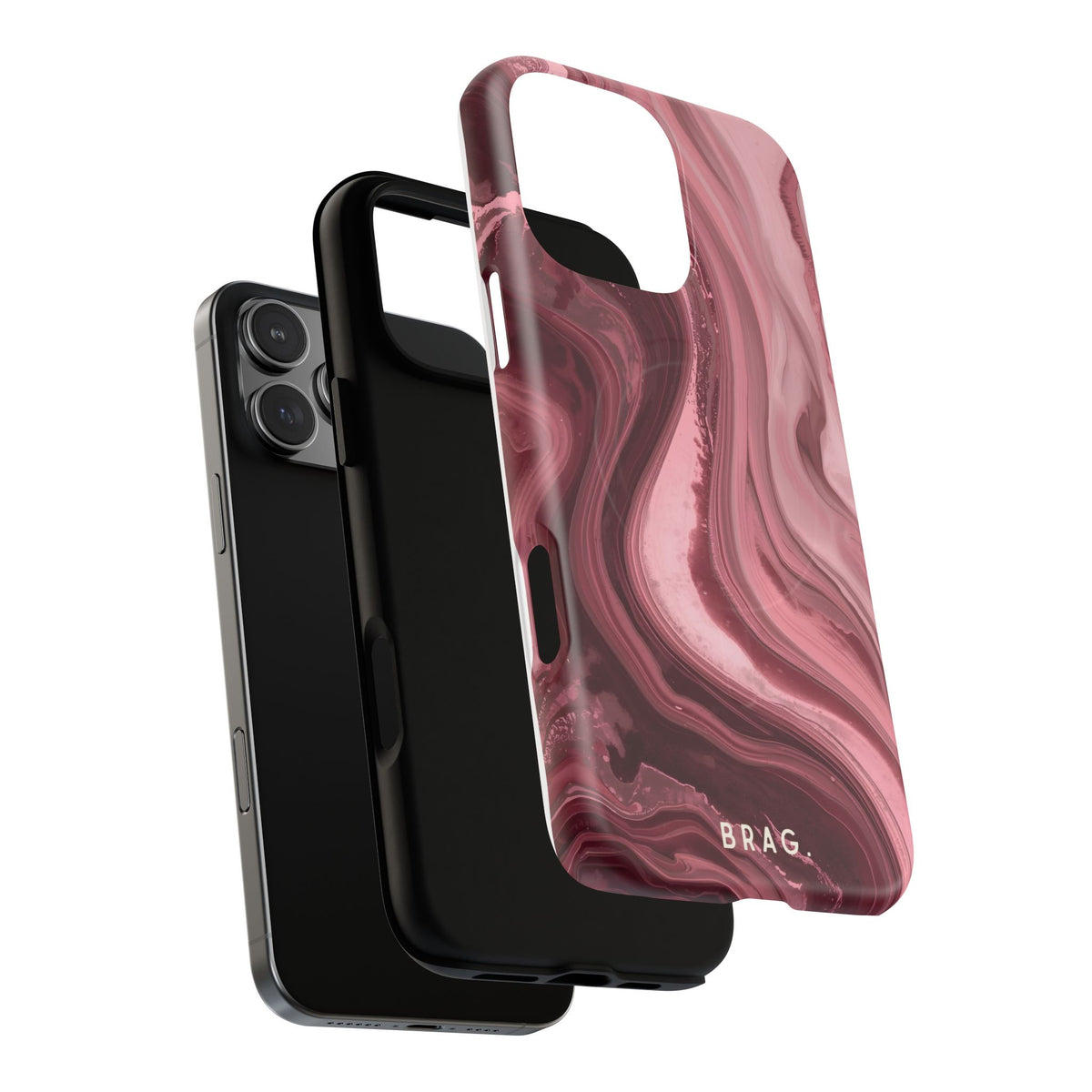 Cherry Smoke MagSafe Tough Phone Case — Magnetic Protective Cover