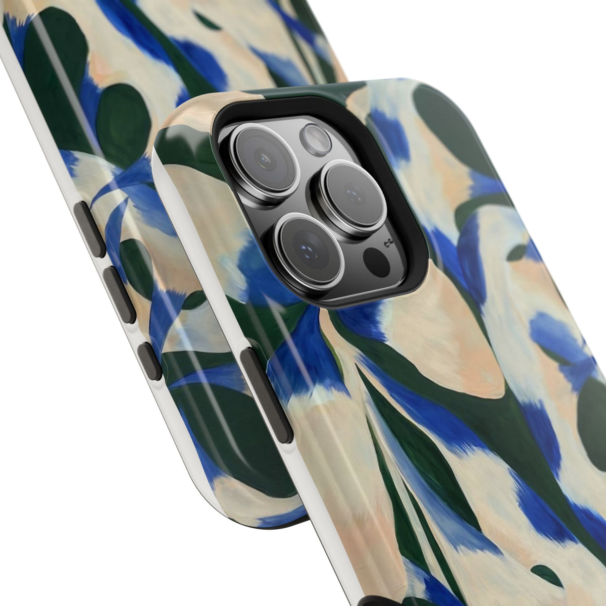 Blue Garden Magnetic Impact-Resistant Phone Case