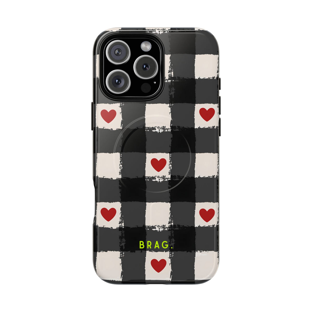 Lucky Heart MagSafe Tough Phone Case — Magnetic Protective Cover