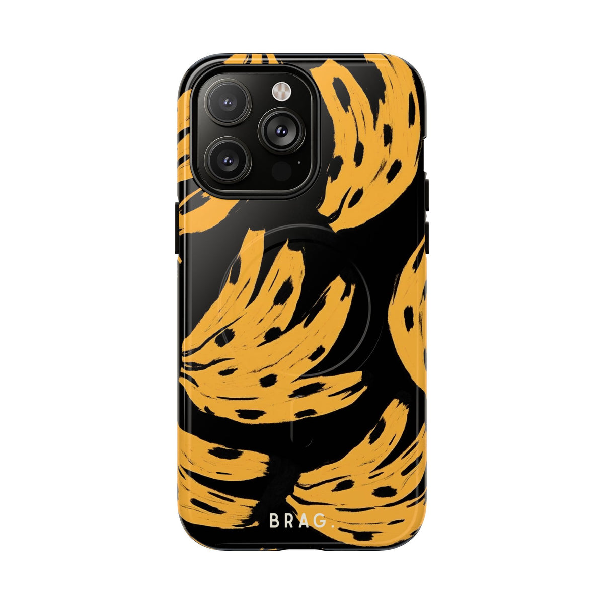 Banana Split MagSafe Tough Phone Case — Magnetic Protective Cover