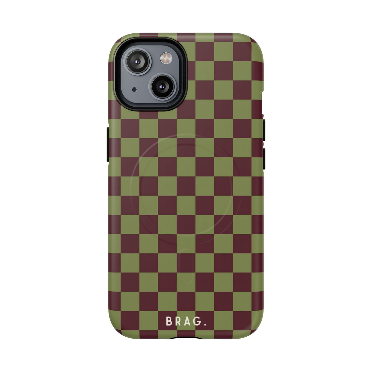 Lucky Check MagSafe Tough Phone Case — Magnetic Protective Cover