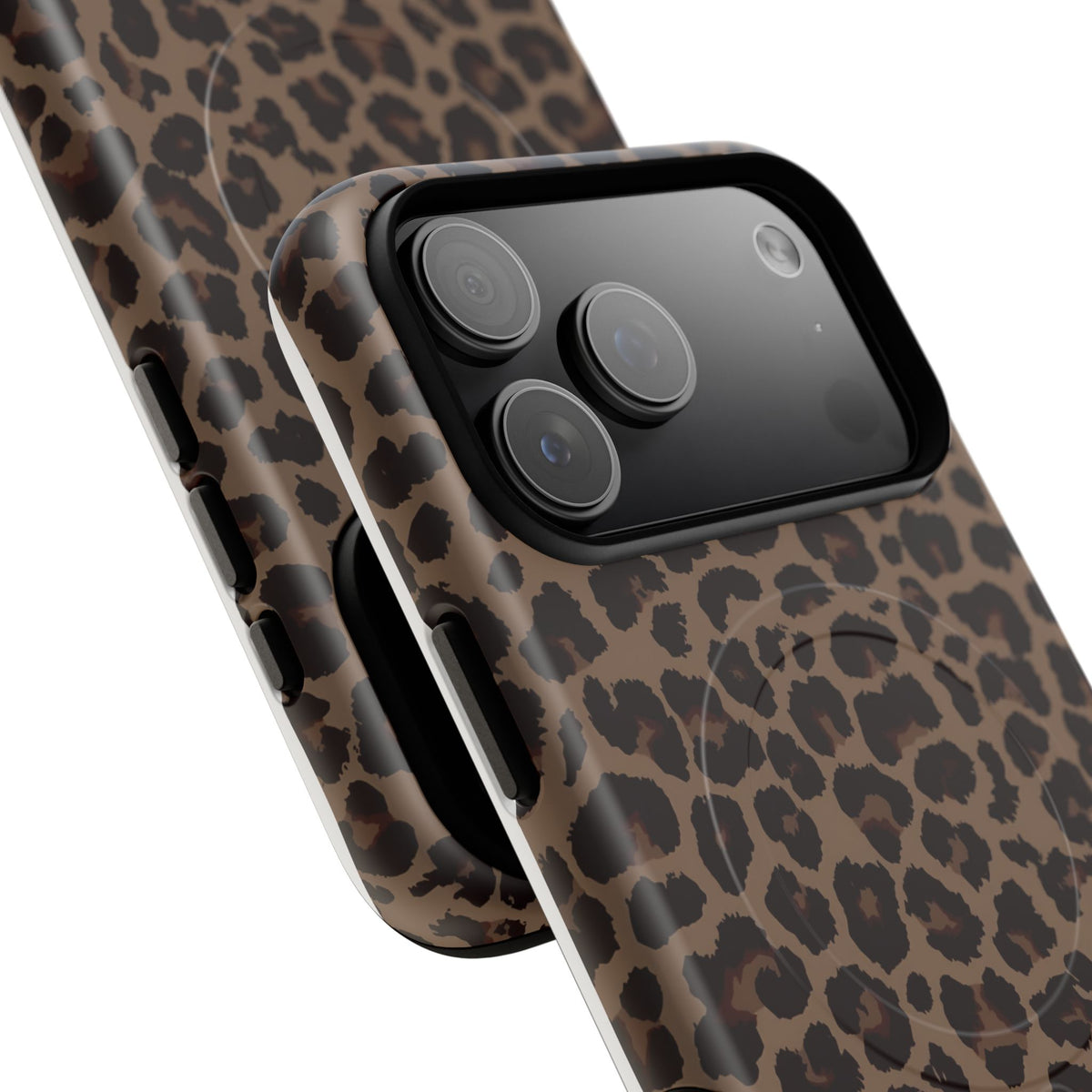 Dusky Leopard MagSafe Tough Phone Case — Magnetic Protective Cover