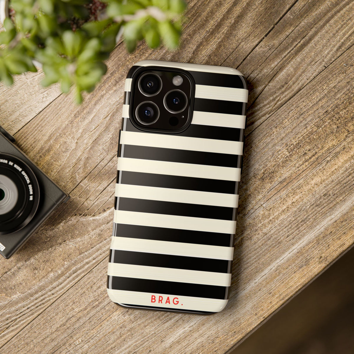 High Black Tough Phone Case – Shockproof Protective iPhone Cover