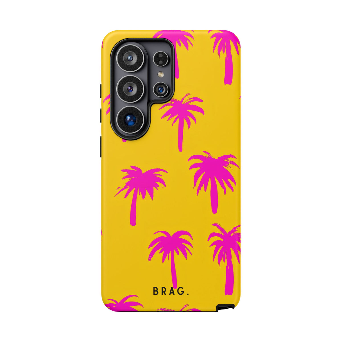 Pink Palms Tough Phone Case – Shockproof Protective iPhone Cover
