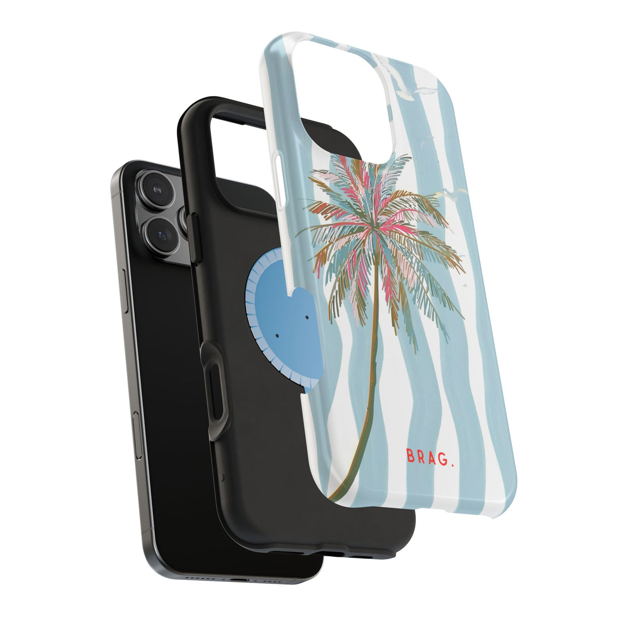 Palm Breeze Magnetic Impact-Resistant Phone Case