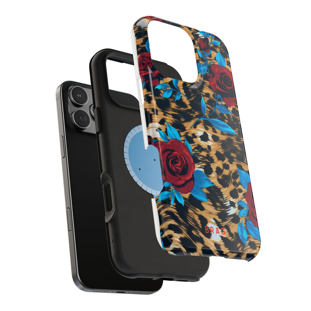 Wild Rose Magnetic Impact-Resistant Phone Case