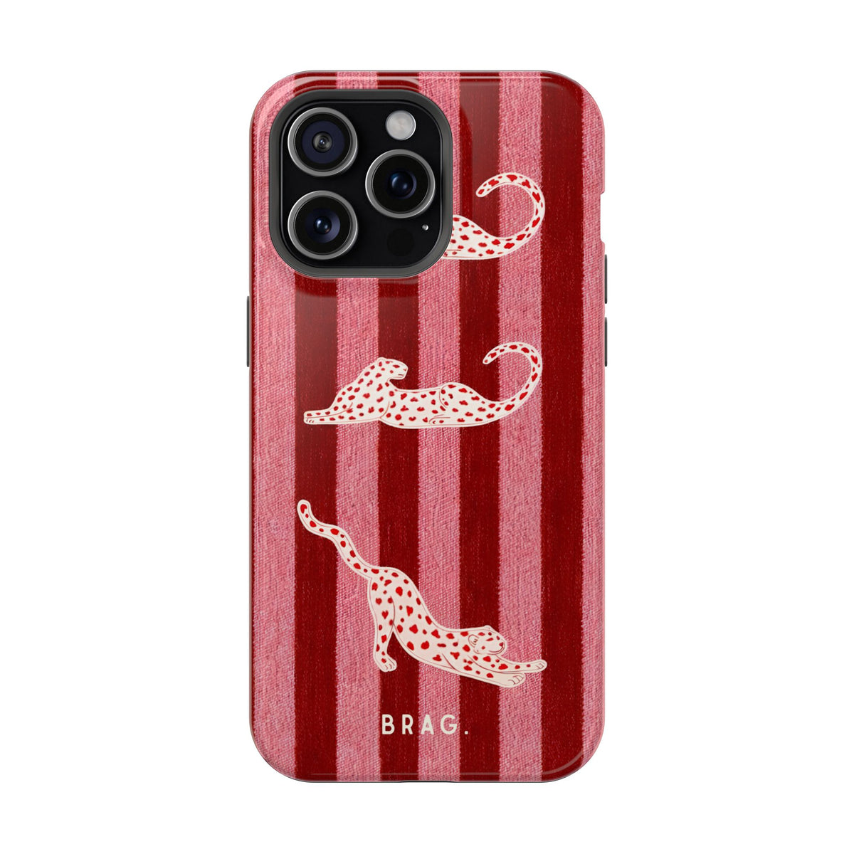 Pink Safari Magnetic Impact-Resistant Phone Case