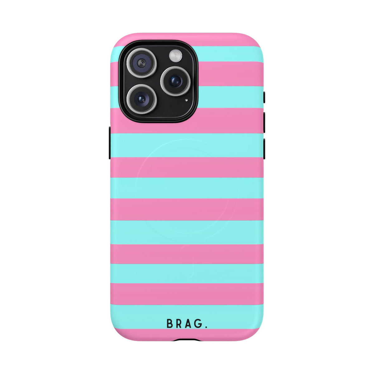 Taffy Stripe MagSafe Tough Phone Case — Magnetic Protective Cover