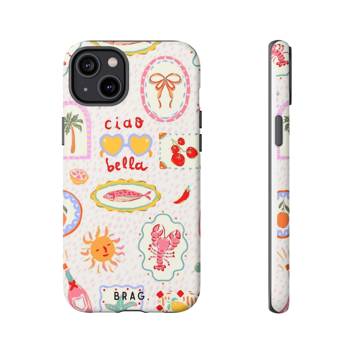 Ciao Bella Tough Phone Case – Shockproof Protective iPhone Cover