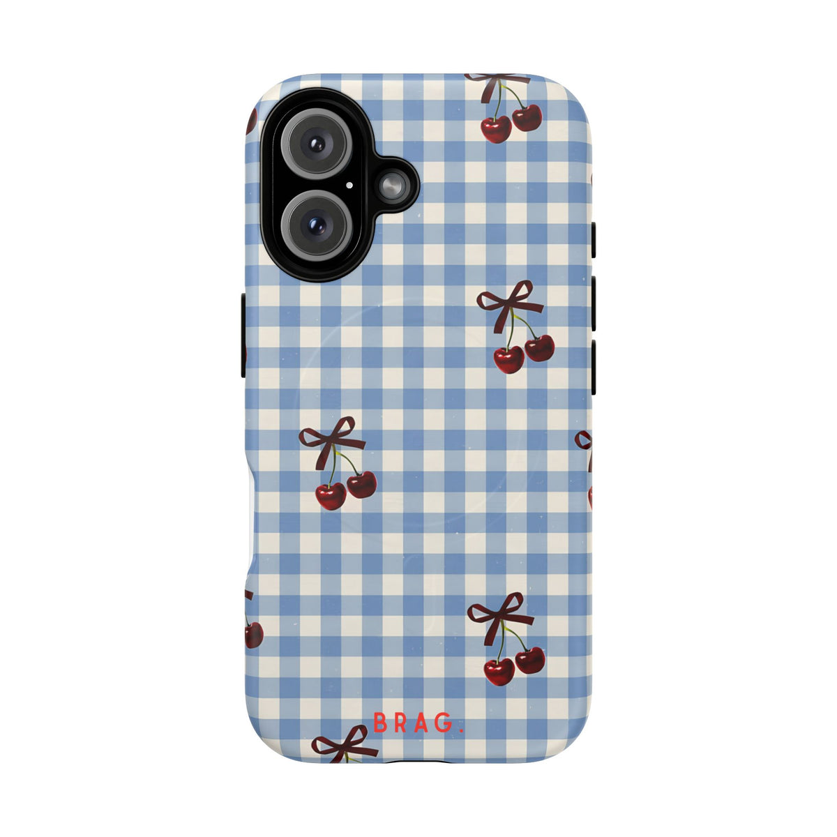Cherry Picnic MagSafe Tough Phone Case — Magnetic Protective Cover
