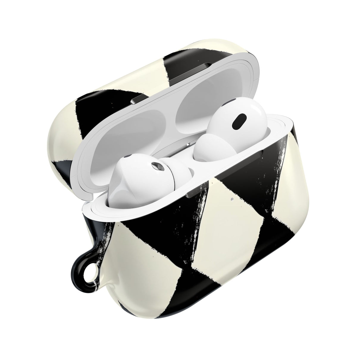 Ivory Harlequin AirPod Case – Slim Protective Charging Case