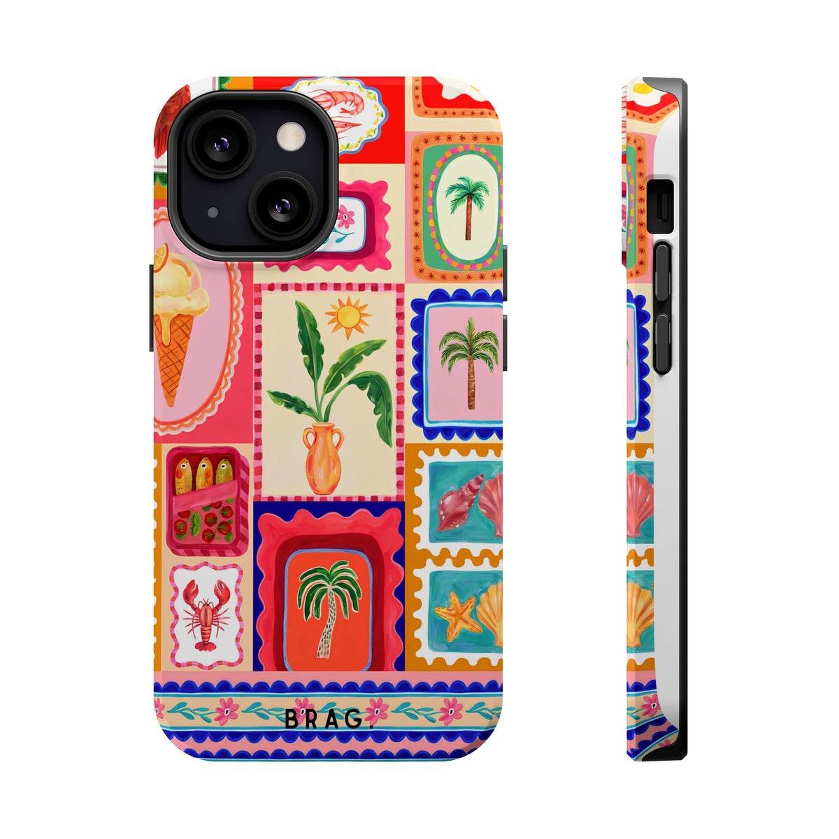 Postcard Magnetic Impact-Resistant Phone Case