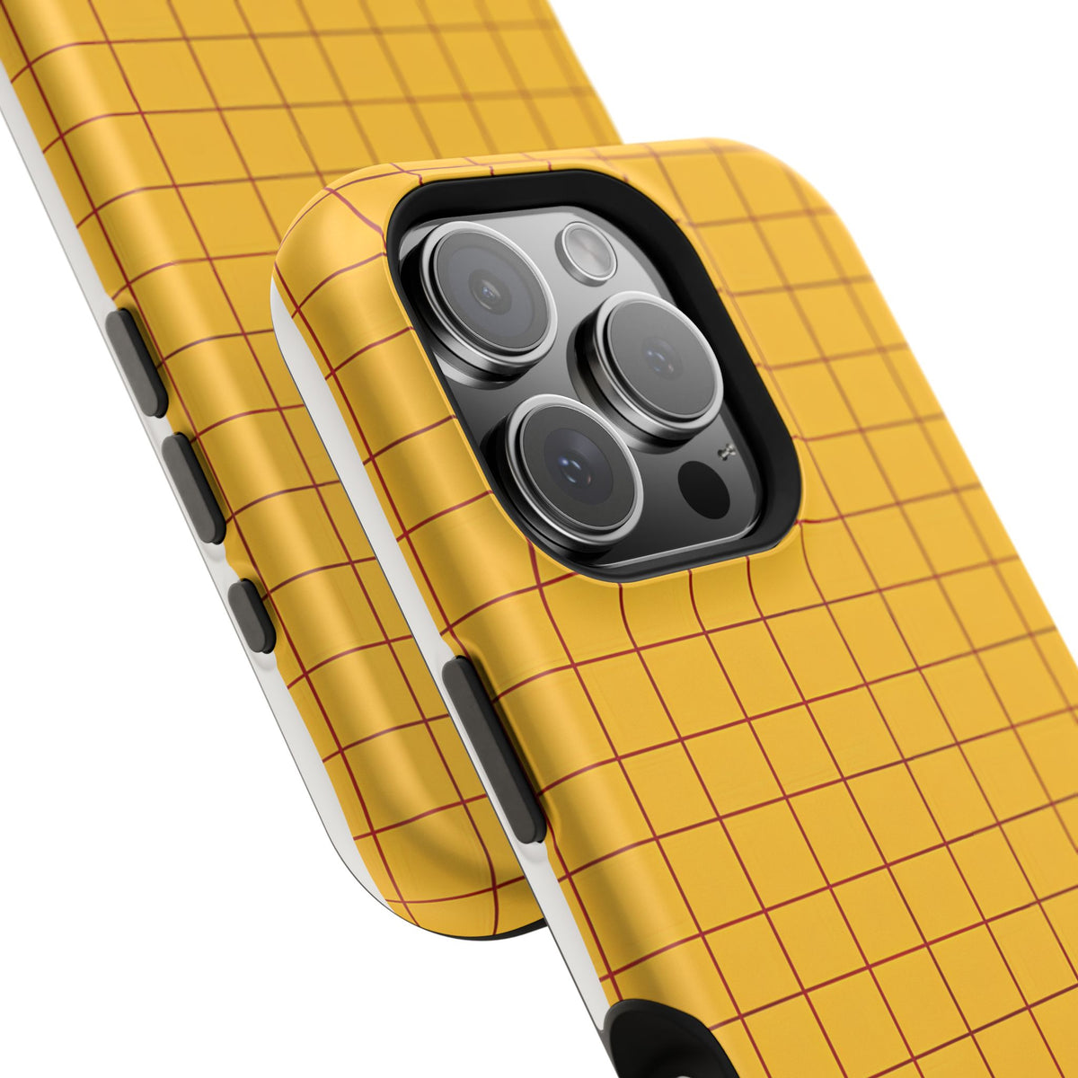 Cheese Grid Magnetic Impact-Resistant Phone Case
