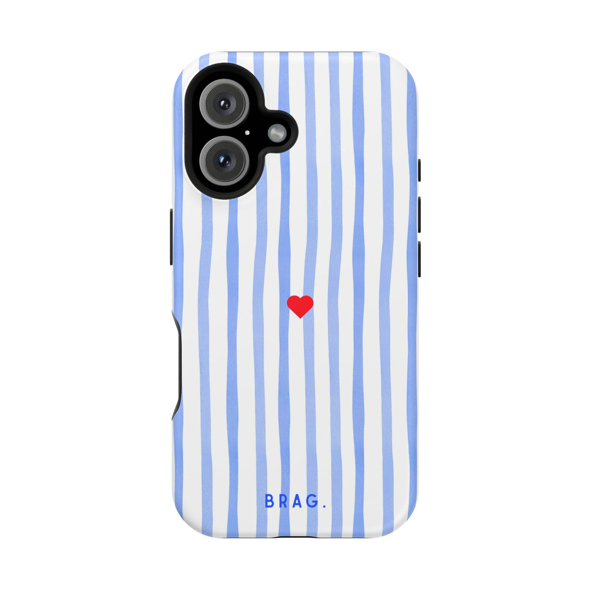 Blue Heart Magnetic Impact-Resistant Phone Case