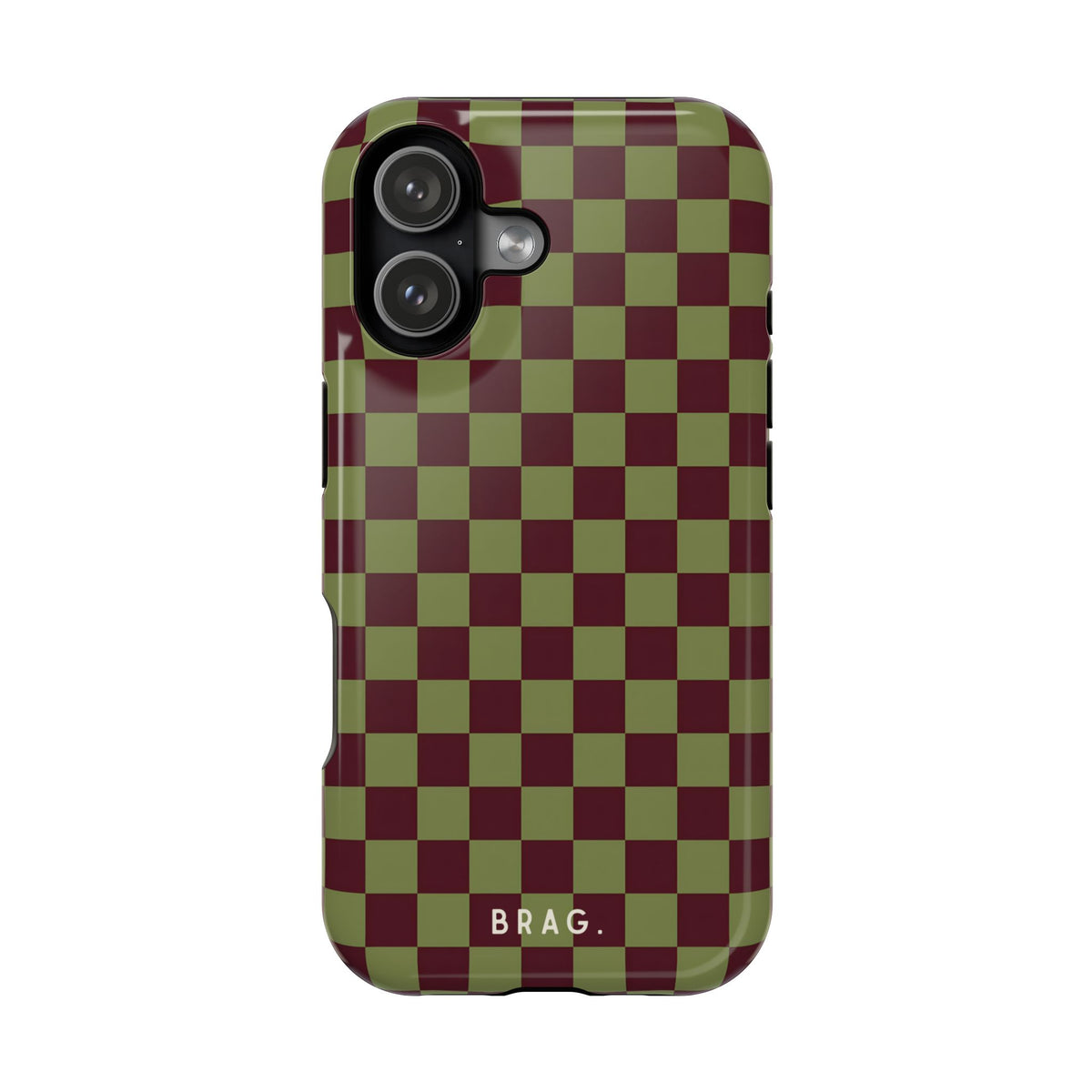 Lucky Check Magnetic Impact-Resistant Phone Case