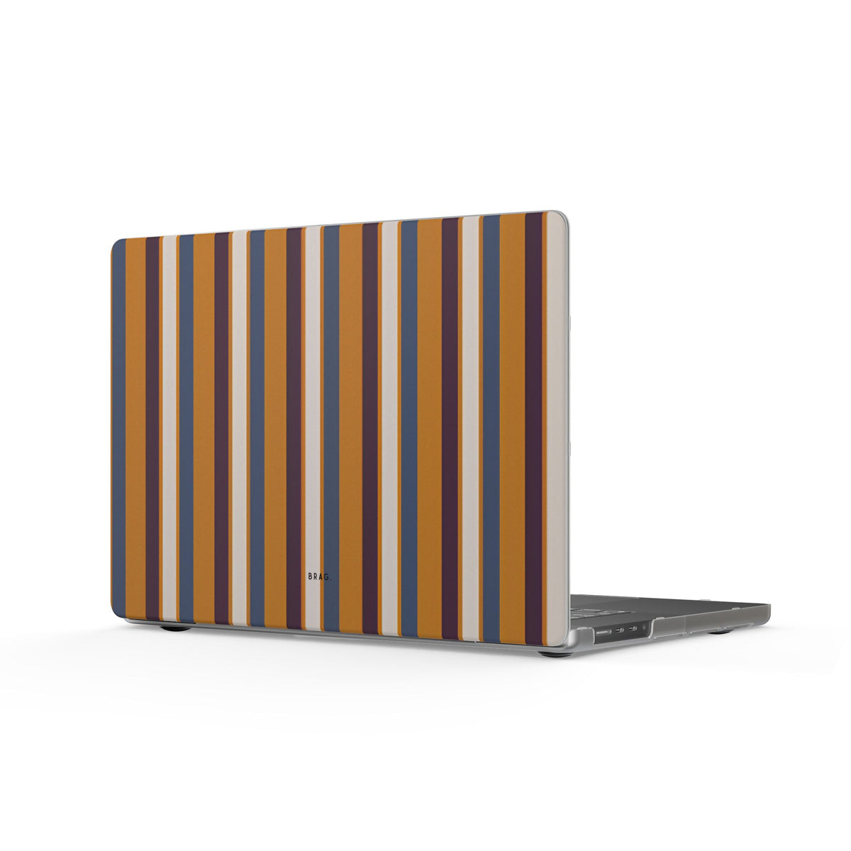 Sunset Stripe Matte MacBook Case — Slim Protective Laptop Cover