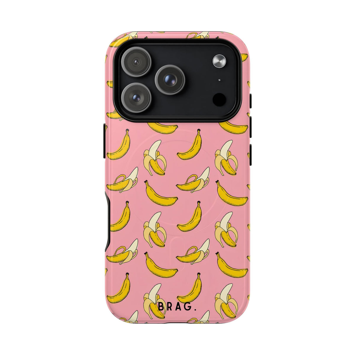 Banana Blush MagSafe Tough Phone Case — Magnetic Protective Cover