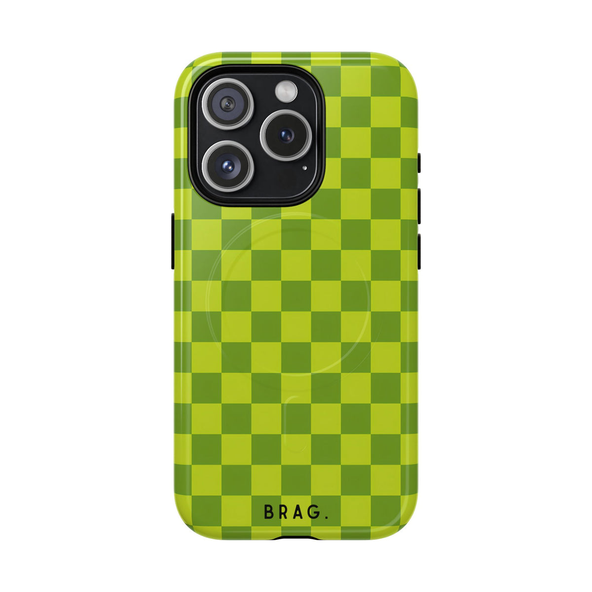 Lime Crush MagSafe Tough Phone Case — Magnetic Protective Cover