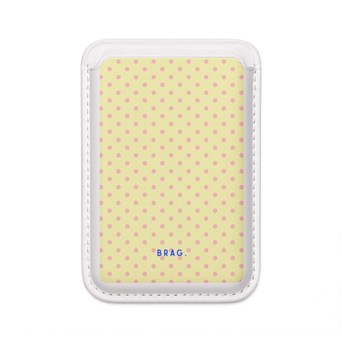 Butter Dots MagSafe Vegan Wallet — Slim Phone Card Holder