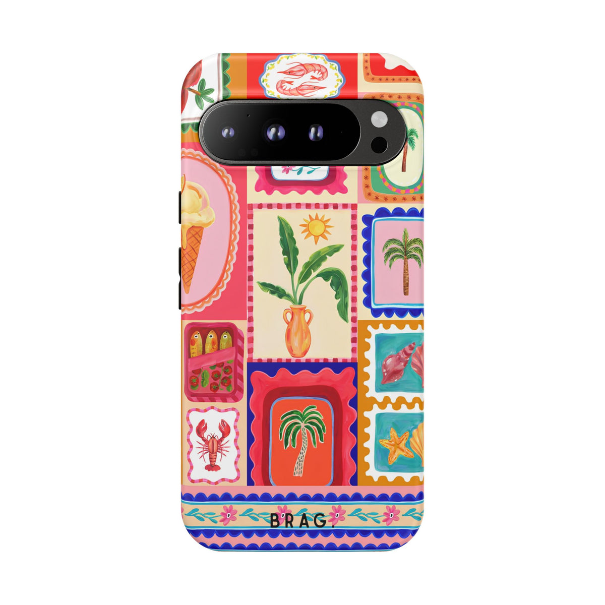 Postcard Tough Phone Case – Shockproof Protective iPhone Cover