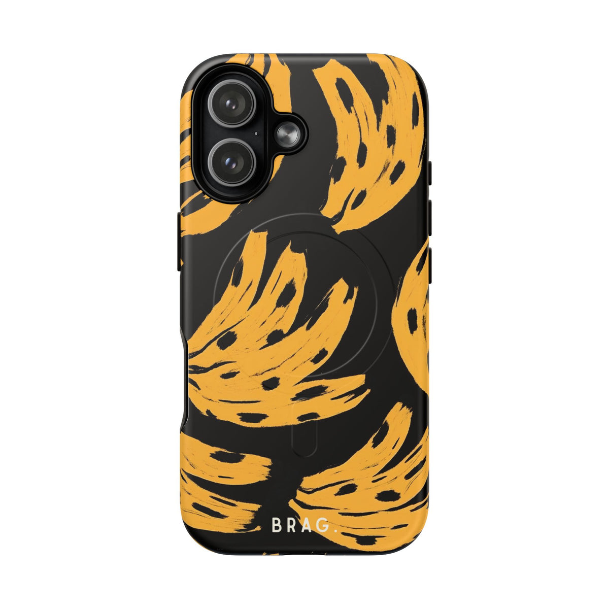 Banana Split MagSafe Tough Phone Case — Magnetic Protective Cover