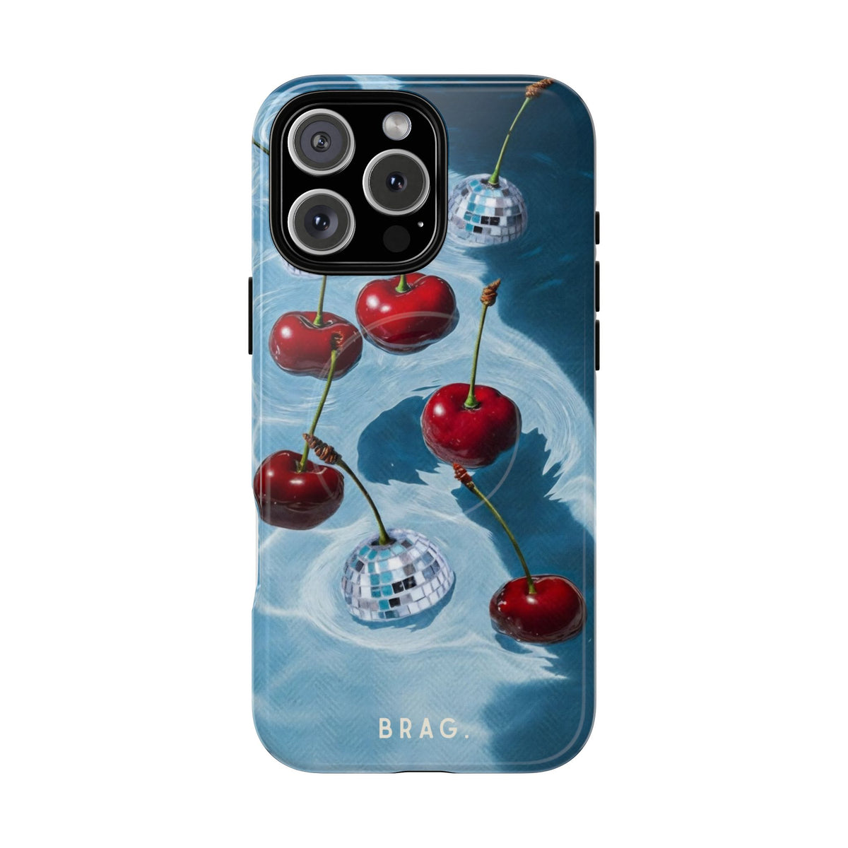 Cherry Ice MagSafe Tough Phone Case — Magnetic Protective Cover