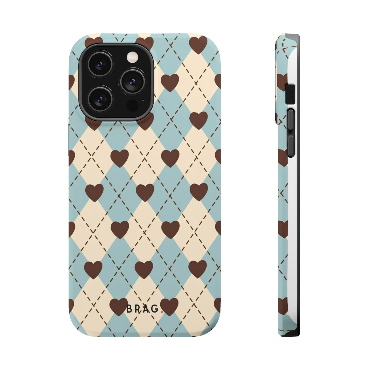 Sweetheart Plaid Magnetic Impact-Resistant Phone Case