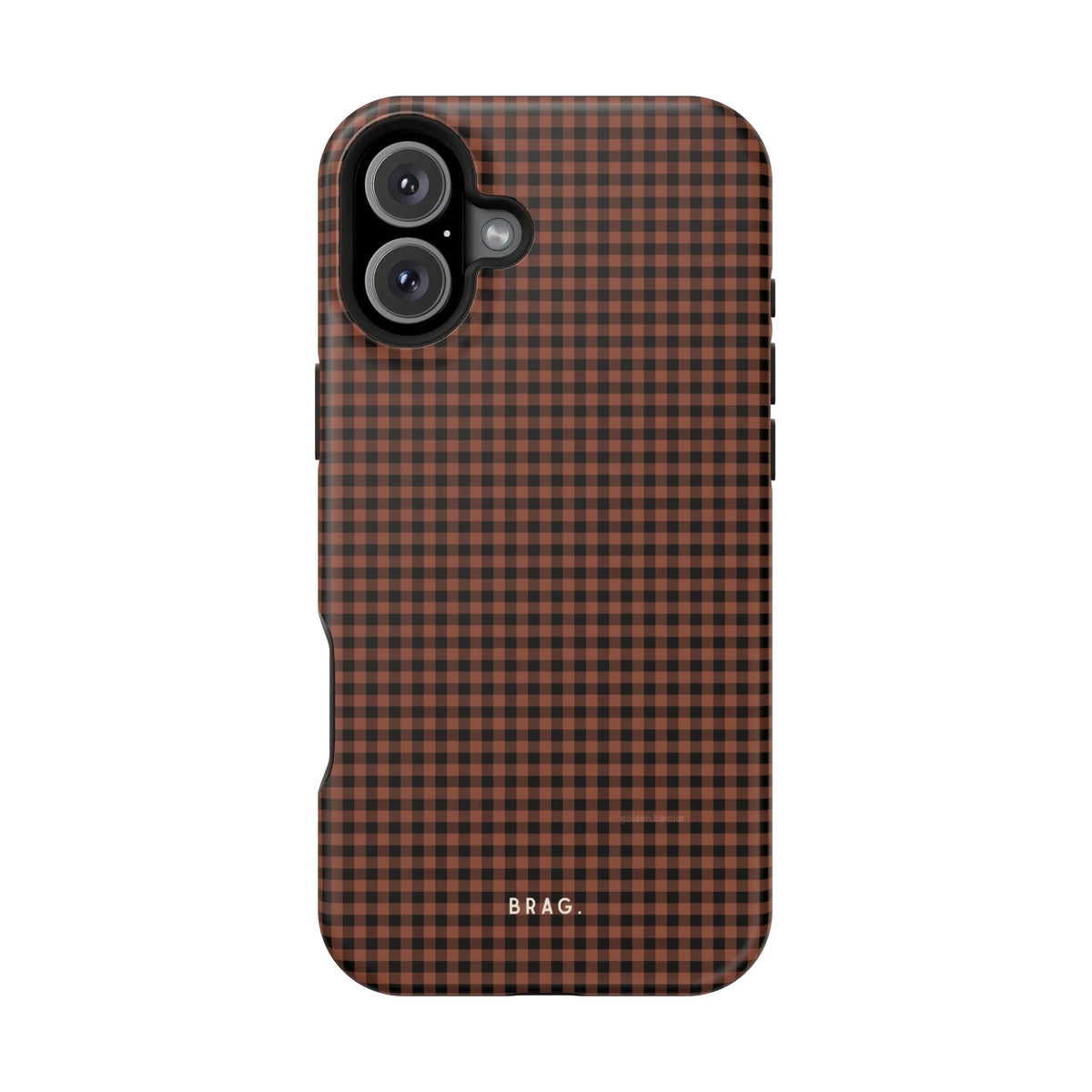 Cafe Check Magnetic Impact-Resistant Phone Case