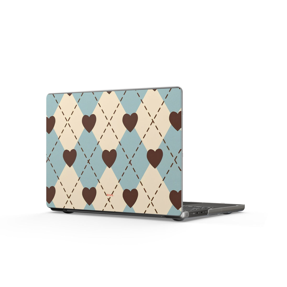 Sweetheart Plaid Matte MacBook Case — Slim Protective Laptop Cover