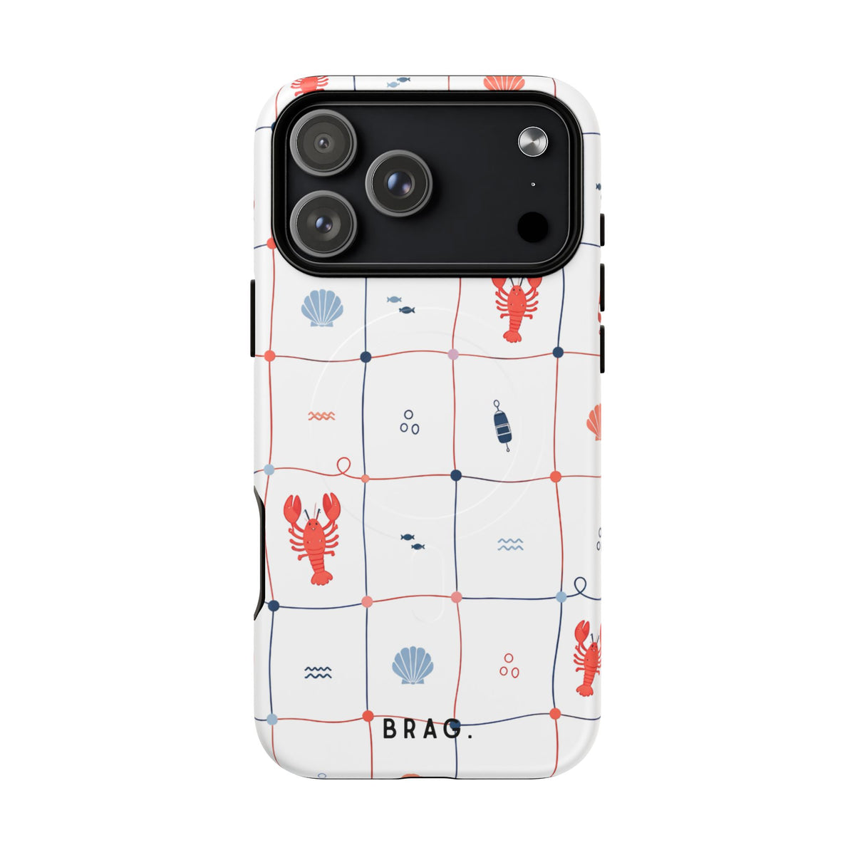 Lobster Cafe MagSafe Tough Phone Case — Magnetic Protective Cover